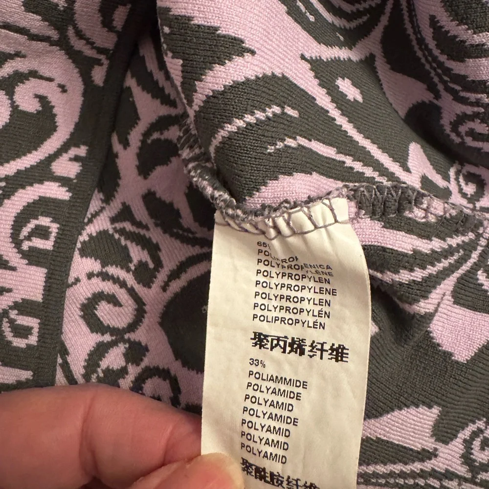 Newland Pink and Black Patterned Pullover - Picture 6 of 6